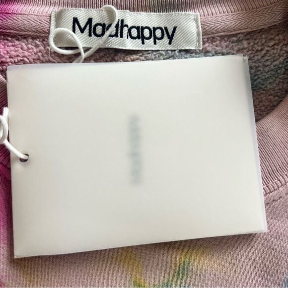 Madhappy NYC New York Exclusive Tie Dye Unisex Fleece Sweatshirt Multi Color NEW - Picture 8 of 9